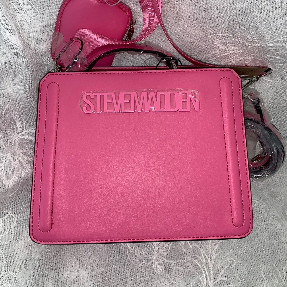 Steve Madden Bright Pink Satchel